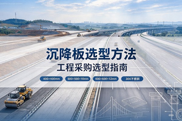 宝兴沉降板选择方法