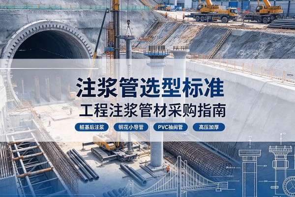 宝兴注浆管选型标准