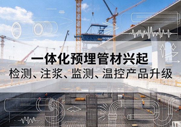 宝兴一体化管材产品兴起，声测注浆一体管、多功能预埋管应用增多