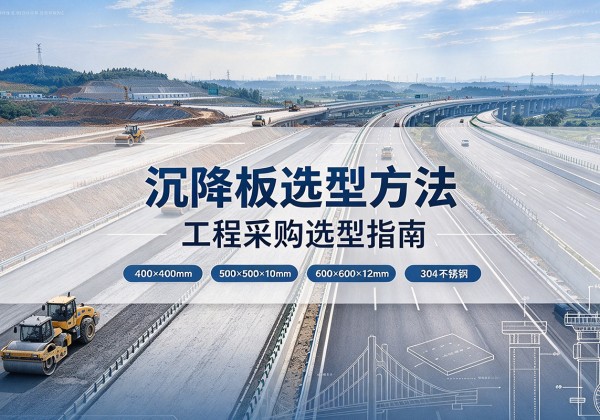 宝兴沉降板选择方法